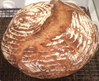One of my first loaves of bread